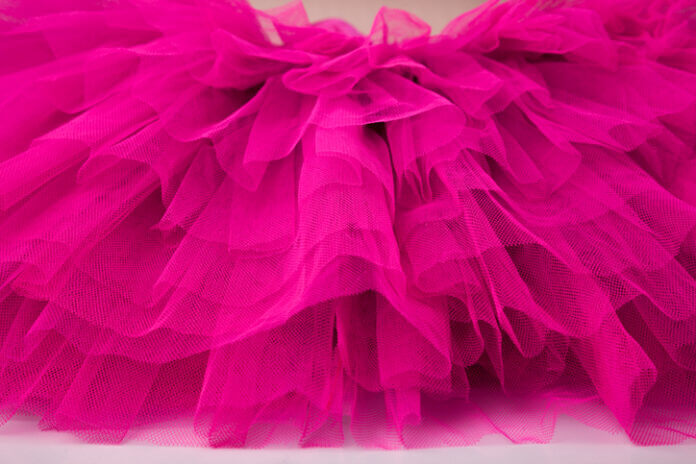 ピンクの服装